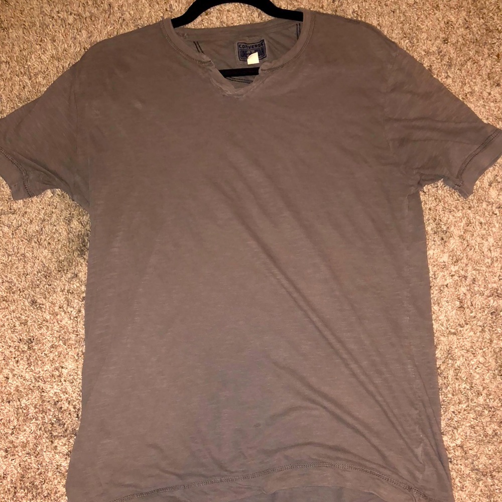 Brown casual converse shirt